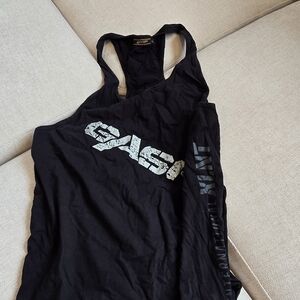 GASP Men's Black Tank Top